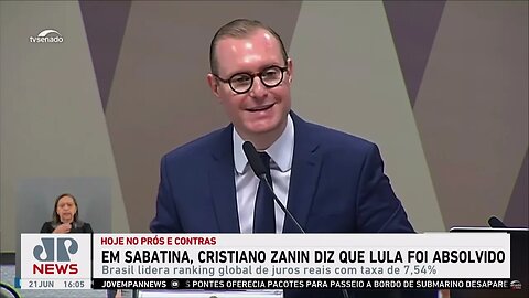 Em sabatina, Zanin responde se Lula foi “descondenado" | DIRETO AO PONTO