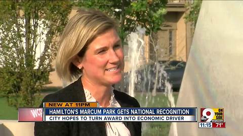 Hamilton's Marcum Park gets national recognition