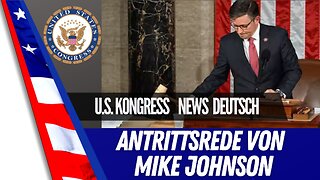 Mike Johnson hält Antrittsrede im U.S. Kongress