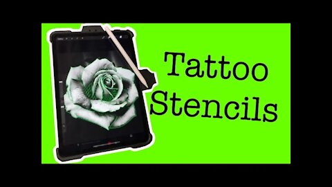 ✅How to make TATTOO STENCIL with Procreate!! ❗❗