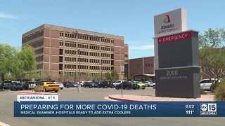 Medical examiner, hospitals prepare for more deaths