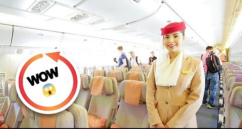 Inside the Emirates Boeing 777-300 Amazing Luxury Jet Airliner