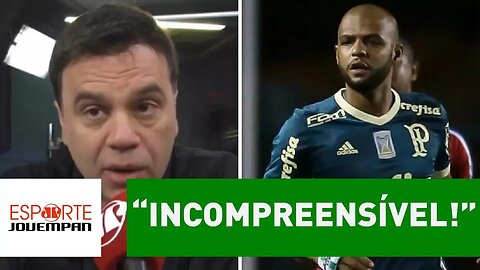 Beting CRITICA festa por volta de Felipe Melo: "incompreensível!"