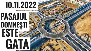 ❌ PASAJUL DOMNEȘTI STADIUL LUCRARILOR 10.11.2022 - ORA 13:30 ❌ INAINTE DE INAUGURARE CU CATEVA ORE !