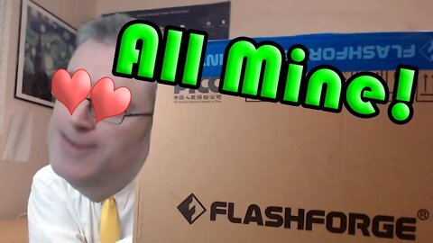 Adventurer 3 from Flashforge USA silent unboxing and #WhatchaMakin