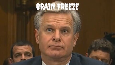 Christopher Wray Suffers Brain Freeze over Terrorism Question
