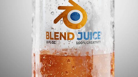 Blend Juice - An in depth Blender 3D Breakdown of my hyper-realistic beverage animation!