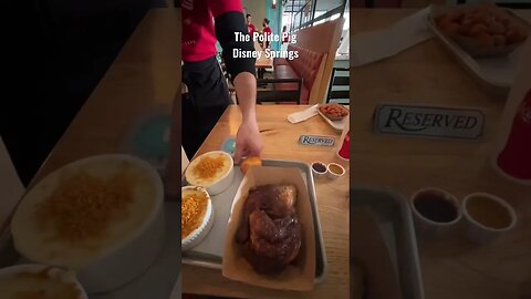 THE POLITE PIG AT DISNEY SPRINGS #disneyfood #foodies #thepolitepig #disneyvlog #disneysprings