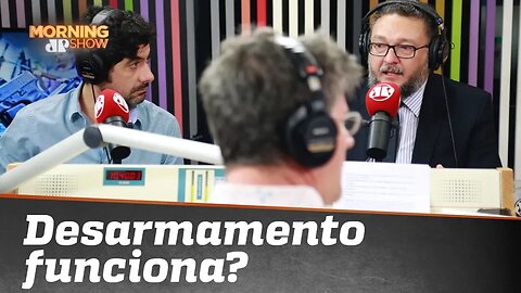 O desarmamento como política pública funcionou, funciona? Bene Barbosa e Felippe Angeli discordam