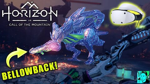 BELLOWBACK FIGHT - The Stunning World of HORIZON CALL OF THE MOUNTAIN in VR | PSVR2 Gameplay