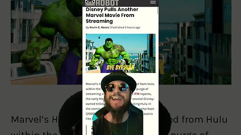 Disney Is DESPERATE! Purges MORE Marvel Content From Streaming! #marvel #hulk #shorts