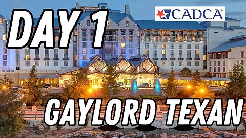 Day 1 At The Gaylord Texan Hotel / CADCA Youth Leadership Conference! / First Time In Texas