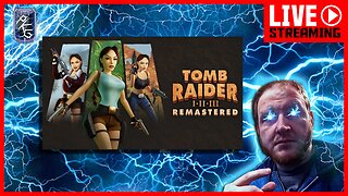 Rumble Exclusive | Part 4 | First Time | Tomb Raider I Remastered | RTX 4070 TI | Power!Up!Podcast!