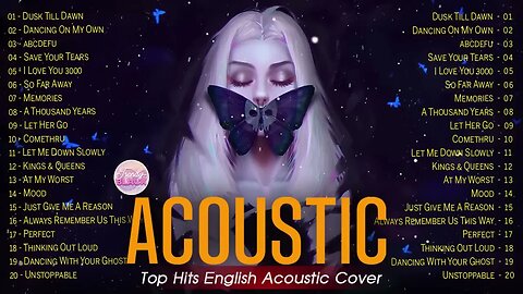 Best Of English Acoustic Songs Cover 2023 Playlist ❤️ Top Acoustic Love Songs Cover Of All Time