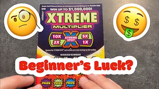 Beginner's Luck on California Scratchers? FIRST UPLOAD!