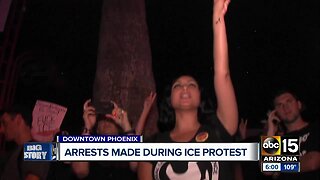 16 arrested in downtown Phoenix protest Friday night