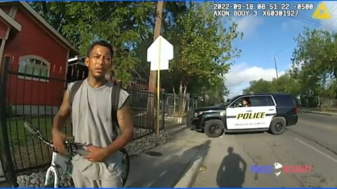 San Antonio Police Kill Unarmed Man For Bike Violation - Ponytail Police Show Up To Watch