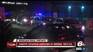 Arsenal Technical High School stadium evacuated following report of gun shots