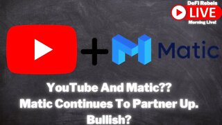 Matic And YouTube Partnership? | Where Do Crypto Markets Go From Here | Crypto TA & Latest News