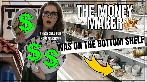 👀 These MONEY MAKERS Were Hiding in Plain Sight! Thrift With Me + Starting with $0 to Earn $1000's