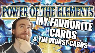 MY MOST LIKED/DISLIKED POTE CARDS! / Power of the Elements Best/Worst Cards