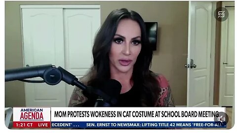 Cat lady on Newsmax