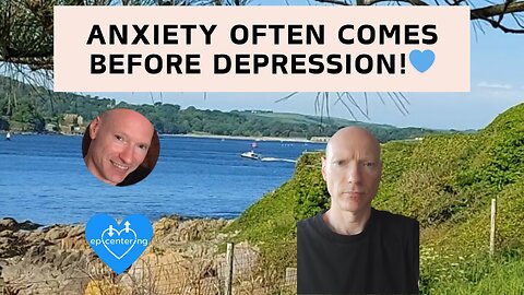 Anxiety Often Comes Before Depression!💙