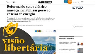 Reforma do setor elétrico prejudica o Sr. Bovino Gadoso | Visão Libertária - 20/10/19 | ANCAPSU