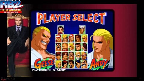 Real Bout Fatal Fury 2: The Newcomers - Playthrough & Story: Geese Howard