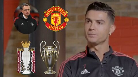 Cristiano Ronaldo Full Interview - Ralf Rangnick's The Leader We Need Man United This Season