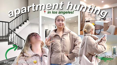 APARTMENT HUNTING IN LA! ft. rent prices, budget & tips (what its REALLY like)