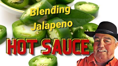 Blending Jalapeno Hot Sauce - From Special Vacuum Ferment