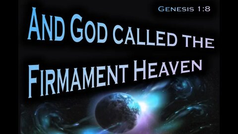 Do official government documents confirm the Firmament in the Bible? Pastor Dean Odle
