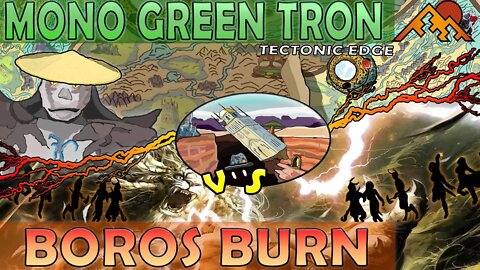 Mono Green Tron VS Boros Burn｜This one was close! ｜Magic The Gathering Online Modern League Match