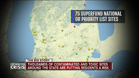'There are thousands of sites across Michigan.' I-696 'green ooze' highlights problem of contaminated sites across the state