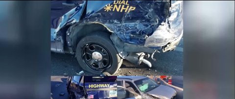 NHP vehicle hit by suspected impaired driver