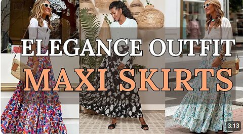 Summer Floral Print Maxi Skirts_ Effortless Elegance for 2024 _ 2024 Fashion Trends