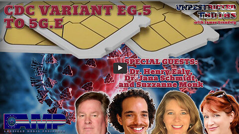 CDC Variant EG.5 to 5G.E with Dr. Henry Ealy, Dr. Jana Schmidt, and Suzzanne Monk | UT Ep. 412