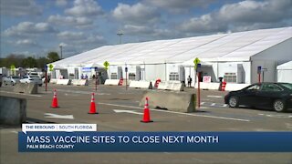 Palm Beach County prepares to rollout 3 mobile vaccine units, close mass sites
