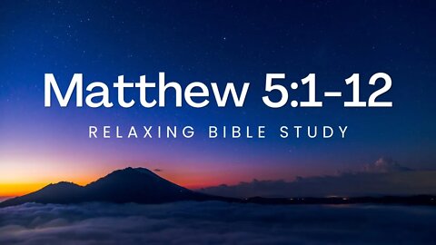 MHB 185 - Matthew 5:1-12