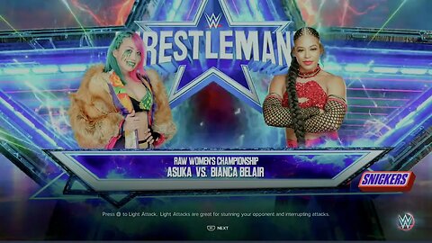 WWE WrestleMania 39 Bianca Belair vs Asuka for the WWE Raw Women's Championship