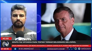 Grupo faz ofensiva para tentar tornar Bolsonaro inelegível