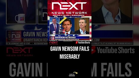 Gavin Newsom Fails Miserably #shorts