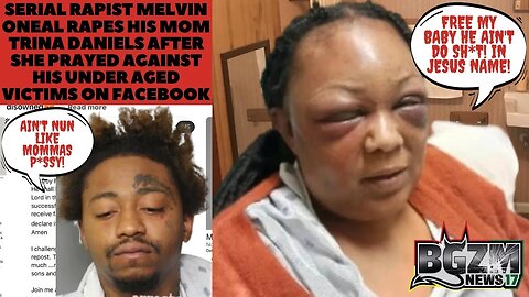 Serial Rapist Melvin O'neal Rapes Mom Trina Daniels After She Prayed Against His Victims on Facebook