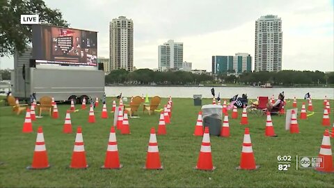 Rays World Series watch party begins in St Pete