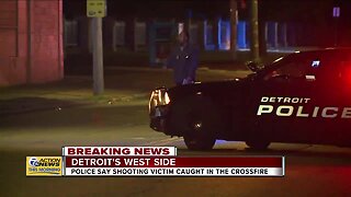 Family caught in crossfire on Detroit's west side