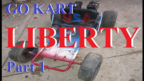 Liberty Go Kart Part 1 TECUMSEH 8hp Will It Run?