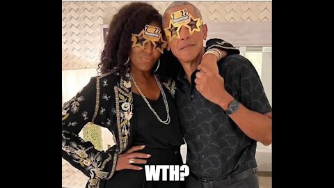 WTH? Michelle Obama Says Happy New Year From Her And Her Boo