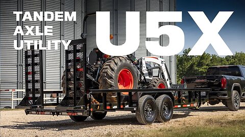 U5X - 14K HD Tandem Axle Utility | MAXX-D Trailers 2023