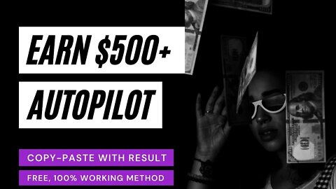 EARN $500 A Day On Autopilot 💸 The Fastest ClickBank Free Traffic | Affiliate Marketing